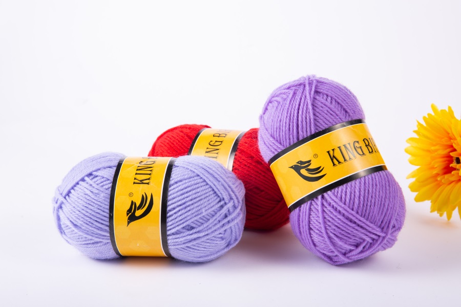 Hot Sale Acrylic Crochet Yarn Wholesale For Hand Knitting